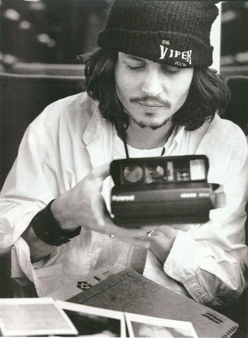 Johnny Depp Grunge Fashion - Then