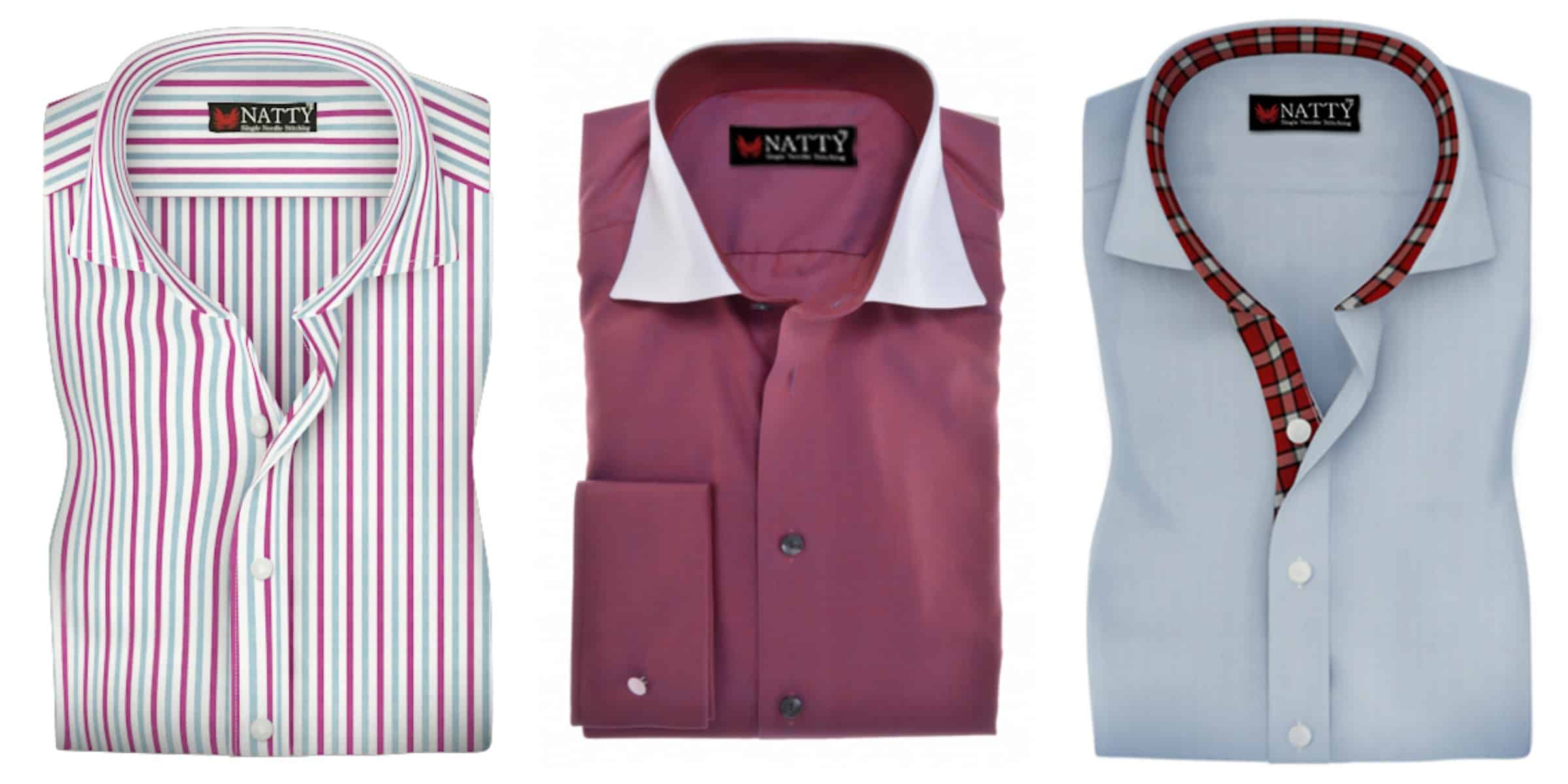 men button down shirts from NATTY SHIRTS SHOP 