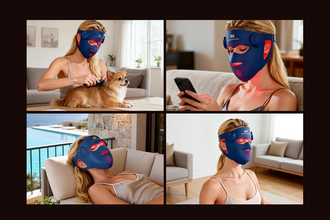 red light masks