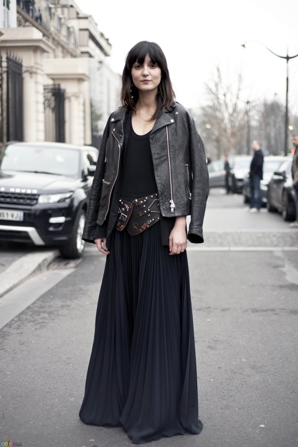 black-maxi-skirt