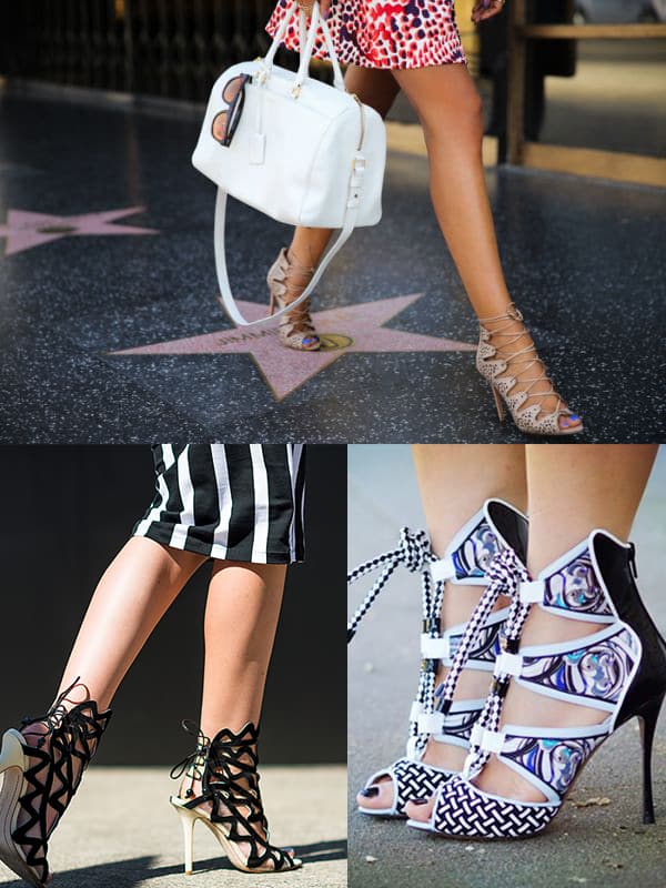 The Lace-Up Heels. This Summer's Hottest Shoes Fashion Tag Blog