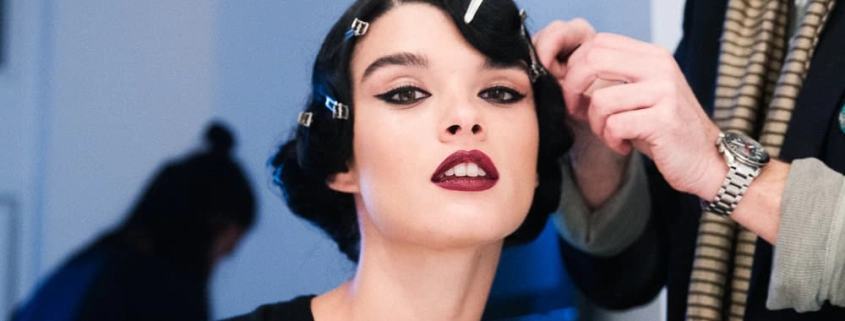 When I was a teenager, I actually ended up in beauty school.