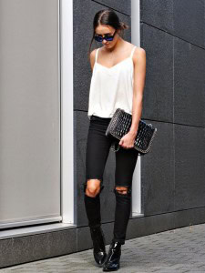 Knee Cut Jeans & Why We're All Obsessed With Them? | Fashion Tag Blog