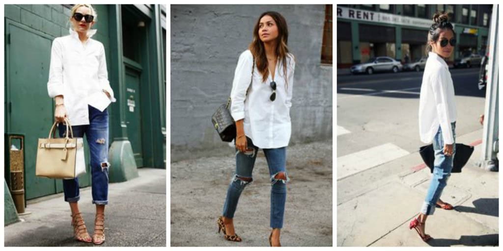 White Shirt & Blue Jeans The Fashion Tag Blog