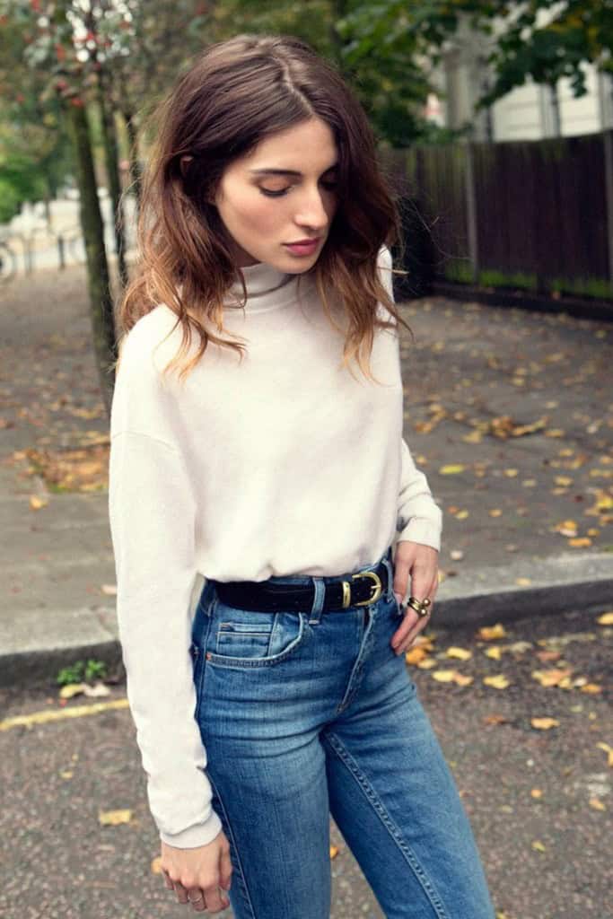 wearing turtlenecks
