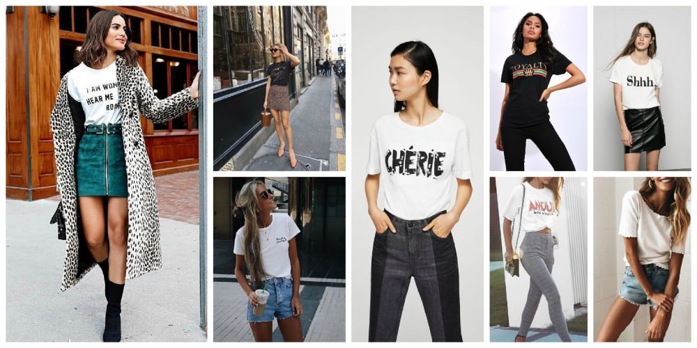 T-shirts Trend: 4 Styles To Wear This Summer - The Fashion Tag Blog