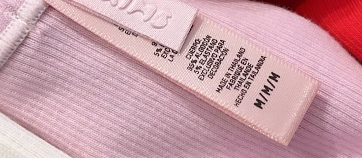 what the the label says