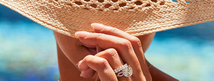 Diamond Engagement Rings with Wedding Band – With Clarity