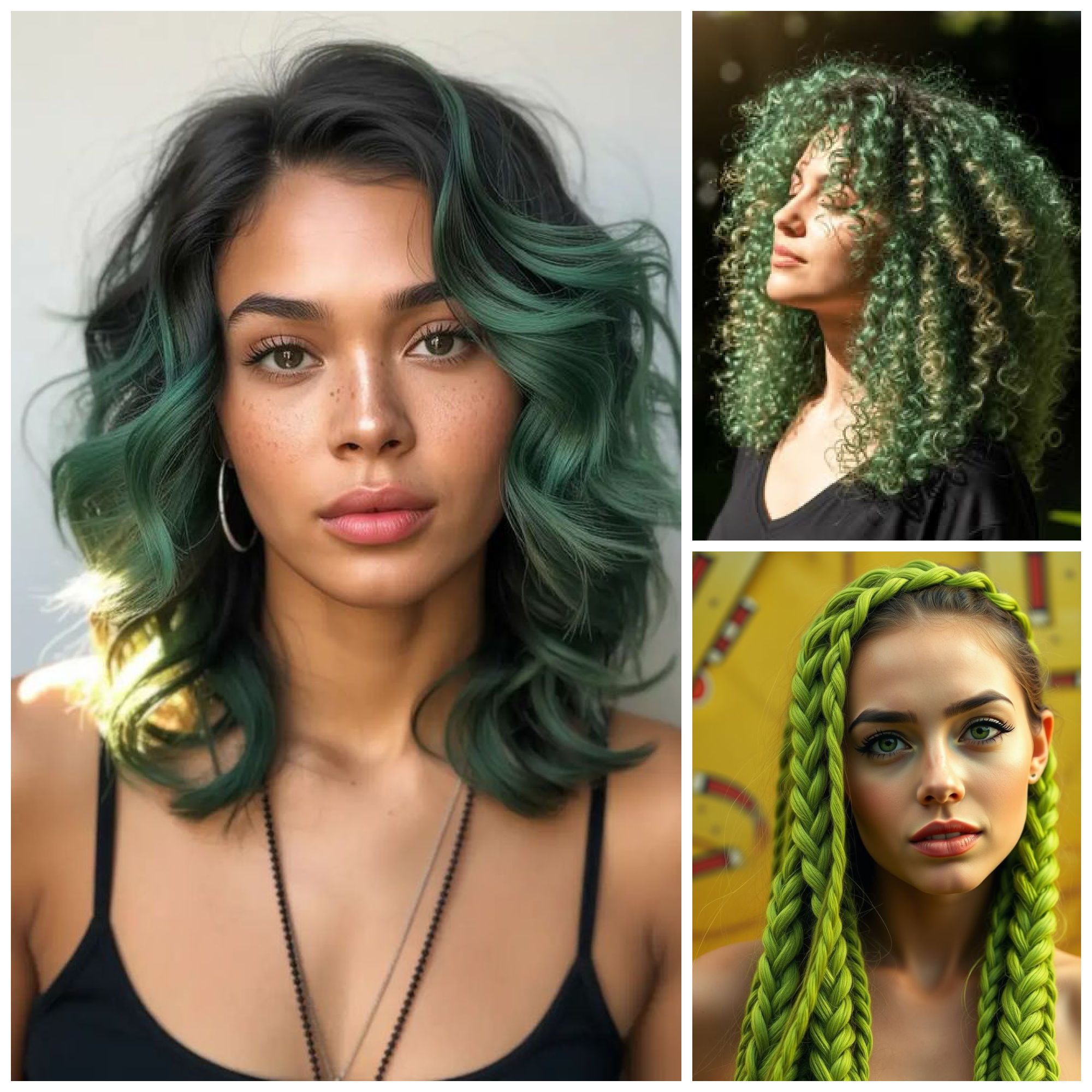 green hair dye