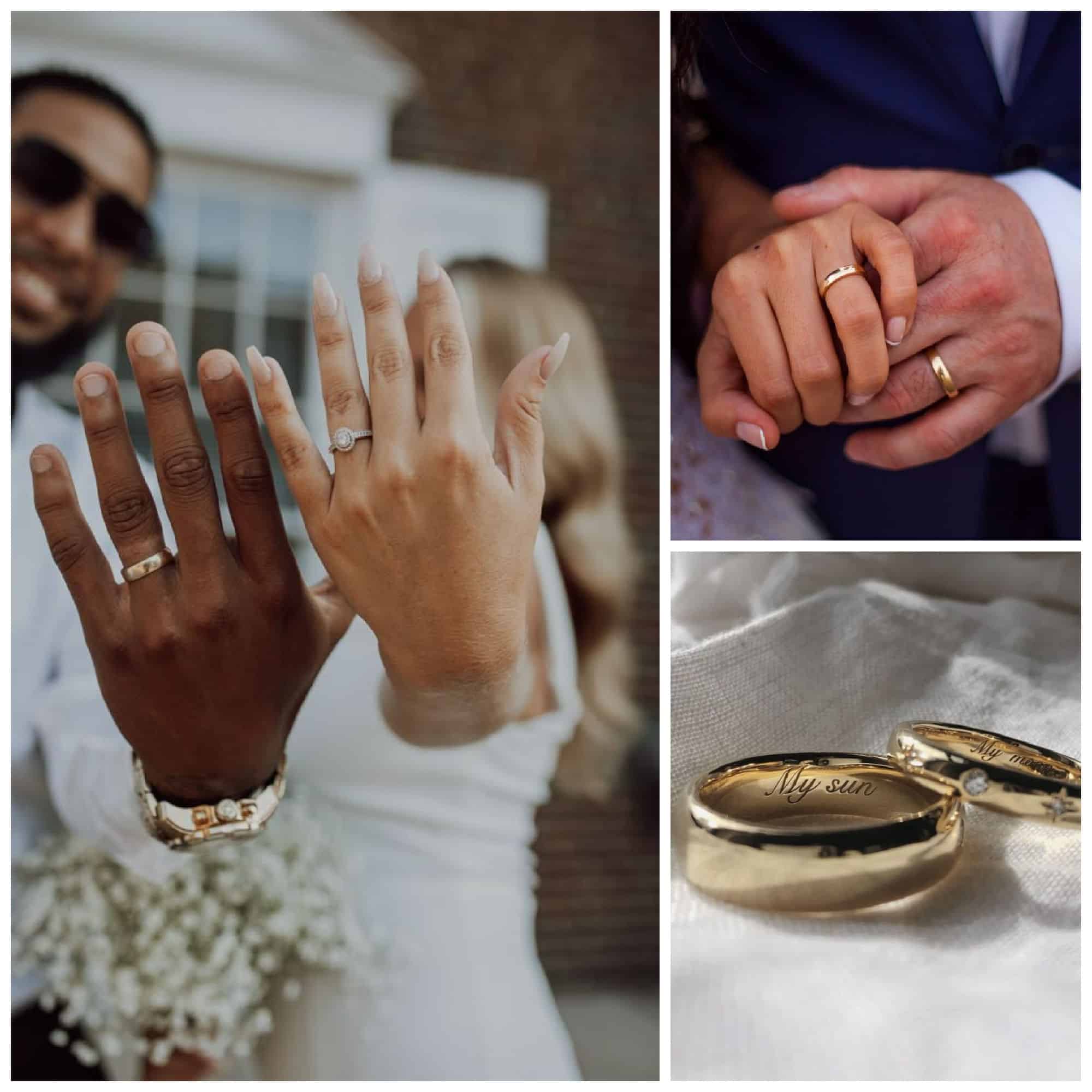 Matching Bride & Groom's Wedding Rings