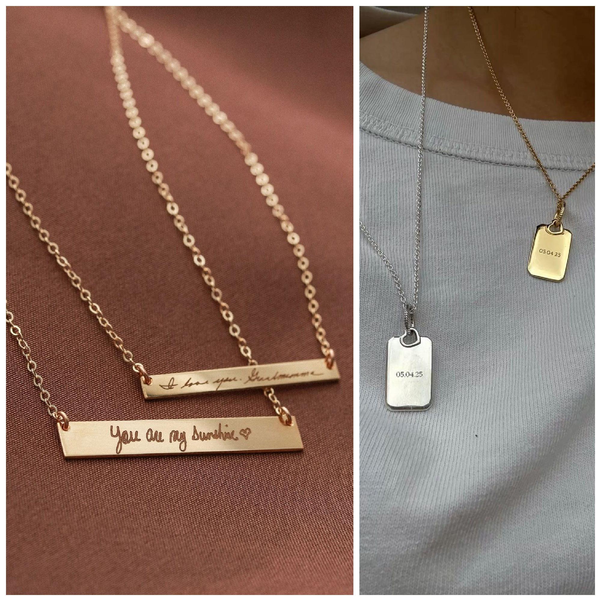 personalised jewellery